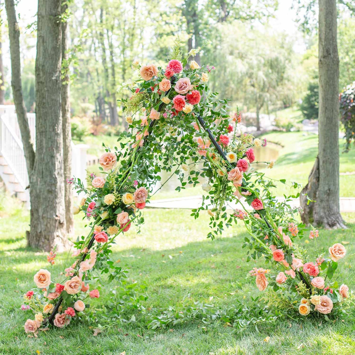 Triangle Wedding Arch