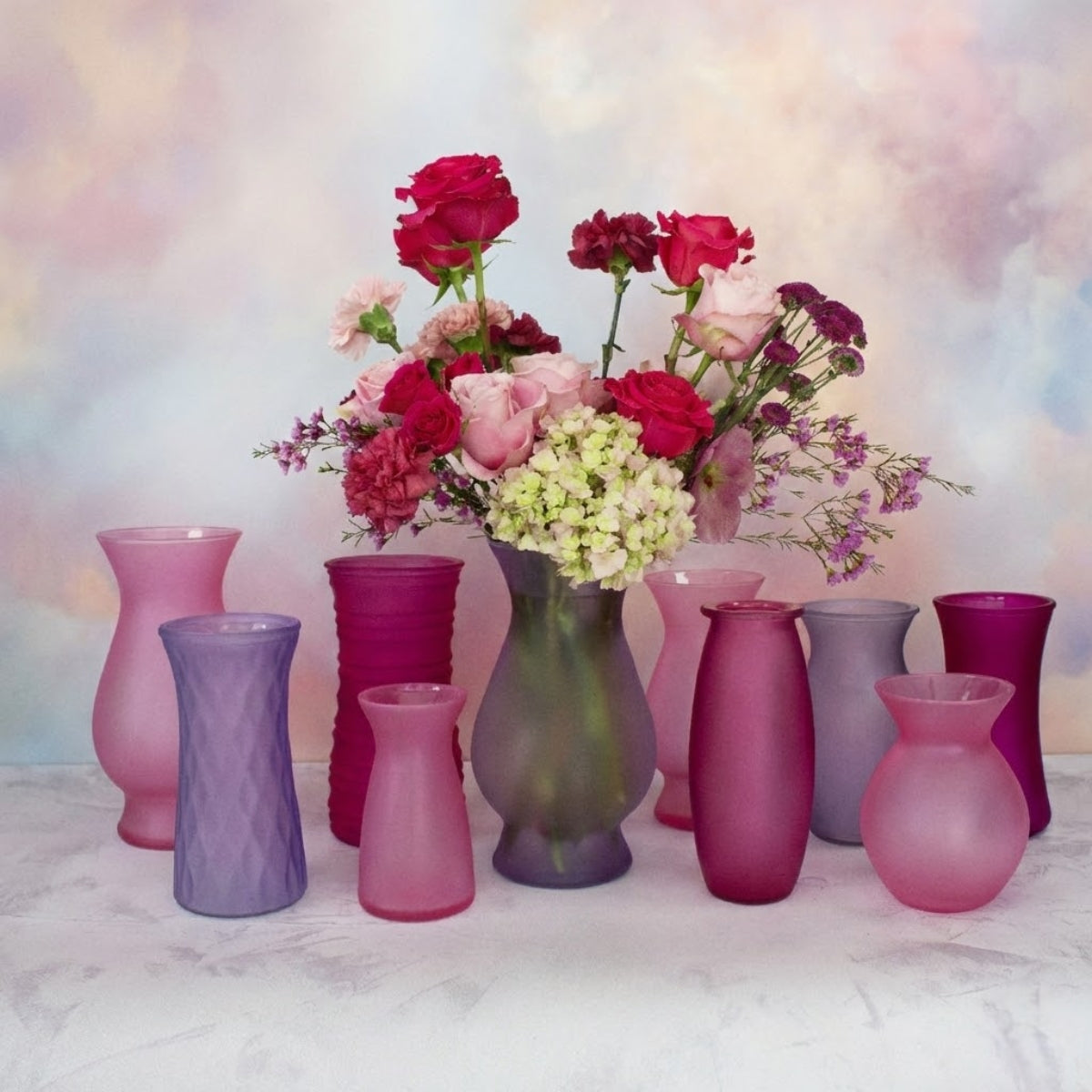 8" Rose Vase – Daydream Assortment