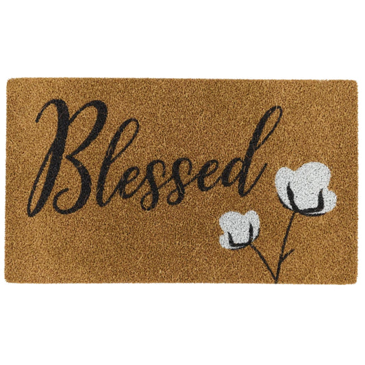 Blessed Cotton Bloom Doormat