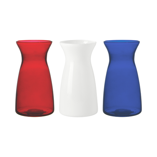 6 3/8" Vibe Vase - Patriotic Assortment
