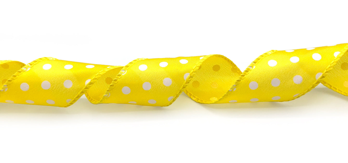 Wired Dots Ribbon -- 50 Yard Rolls
