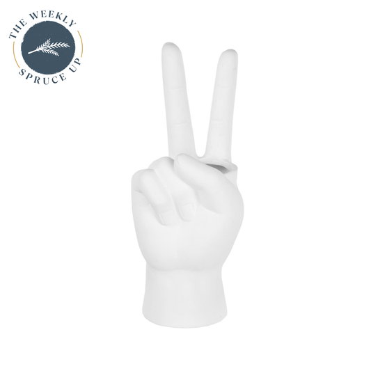 Anthology Peace Sign Planter