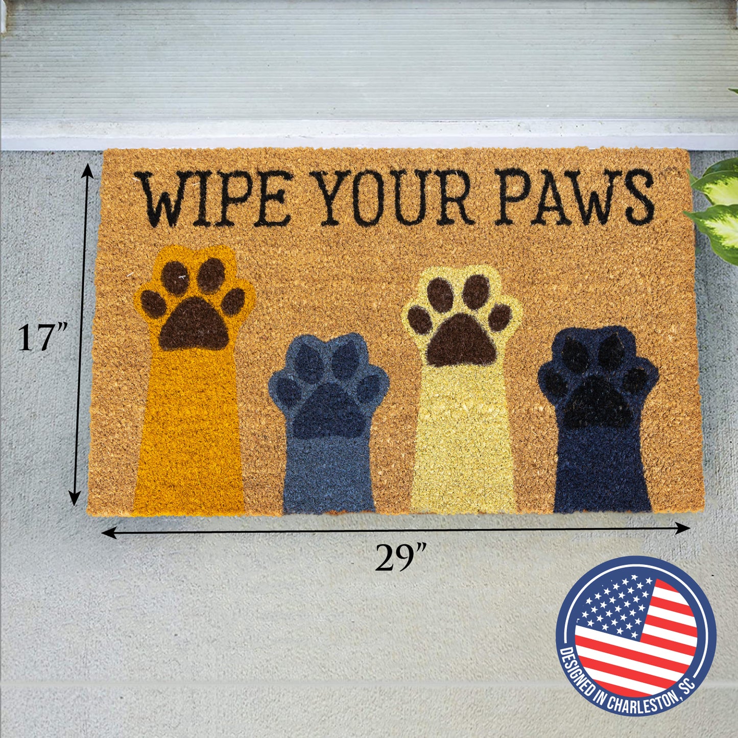 Wipe Your Paws Doormat