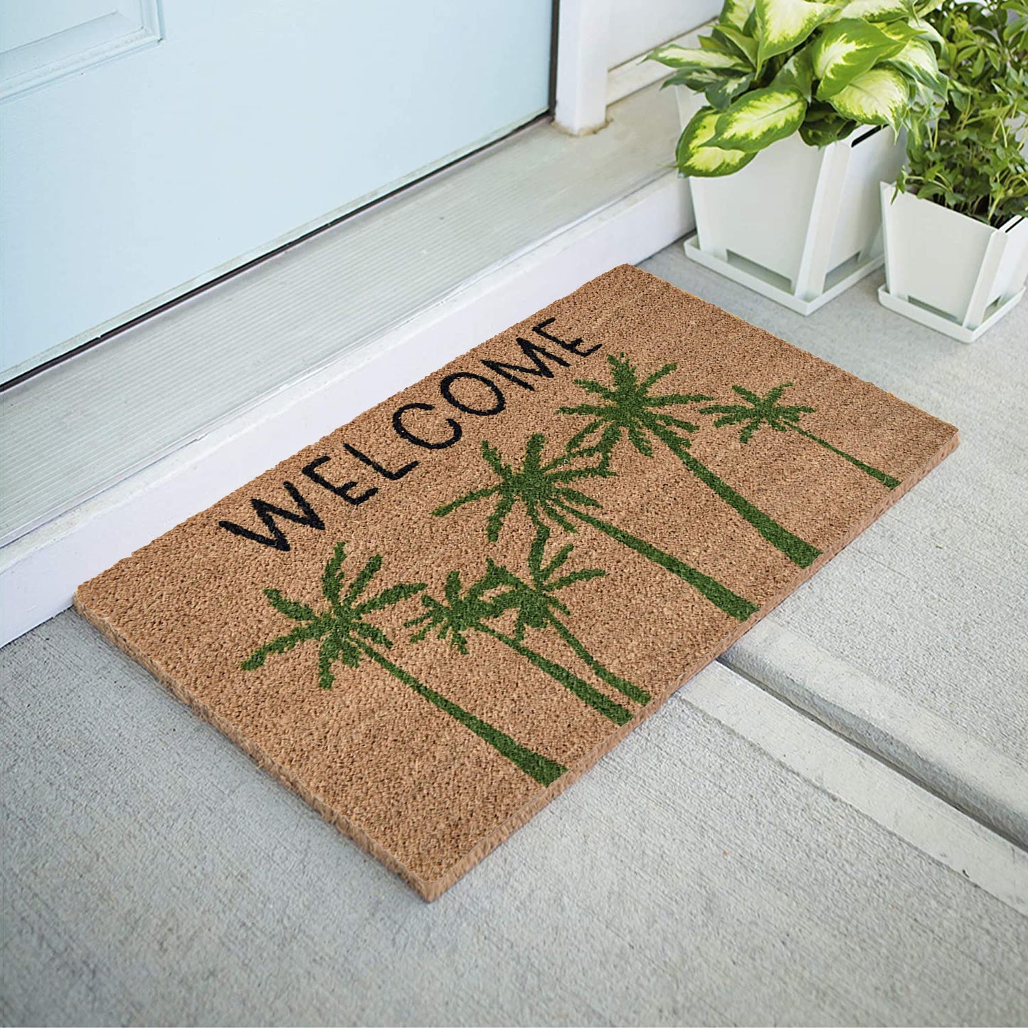 Welcome Palm Trees Doormat