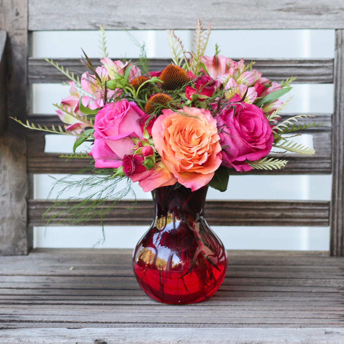 Sweetheart Plastic Vase - Case of 12