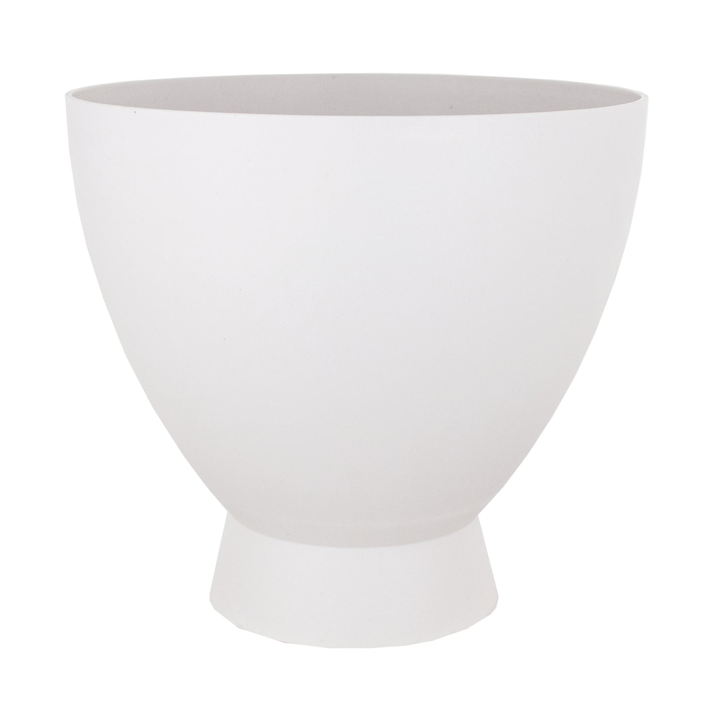 Holly Chapple Dahlia Stonecast Plastic Footed Urn