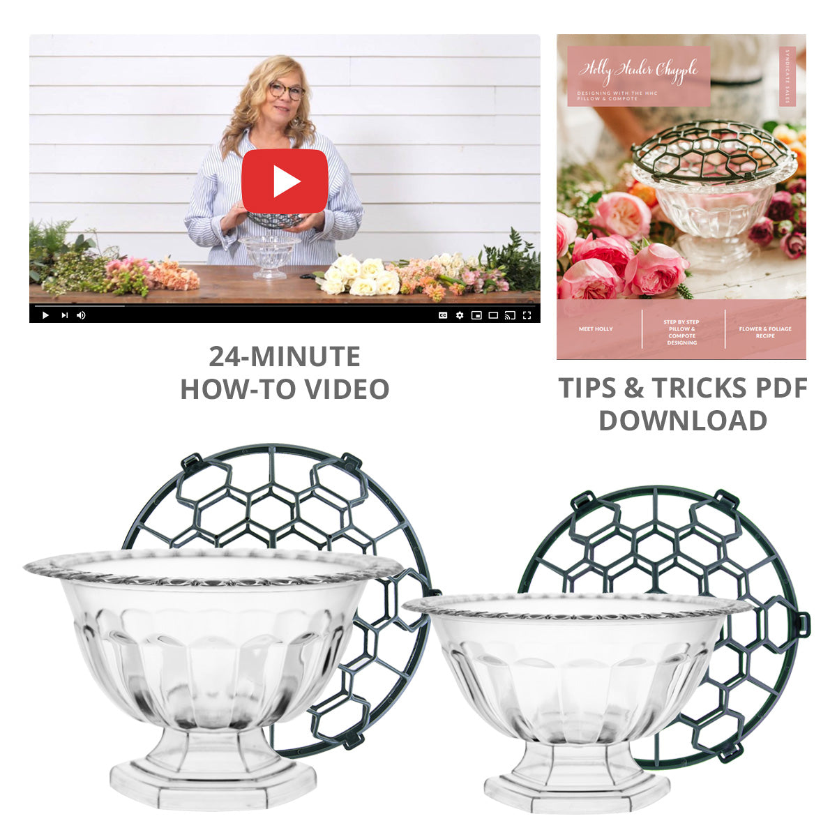 Holly Chapple DIY Floral Kit with Video